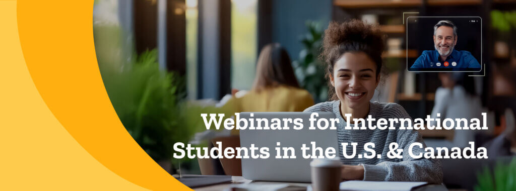 International students on webinars to connect with MPOWER team members