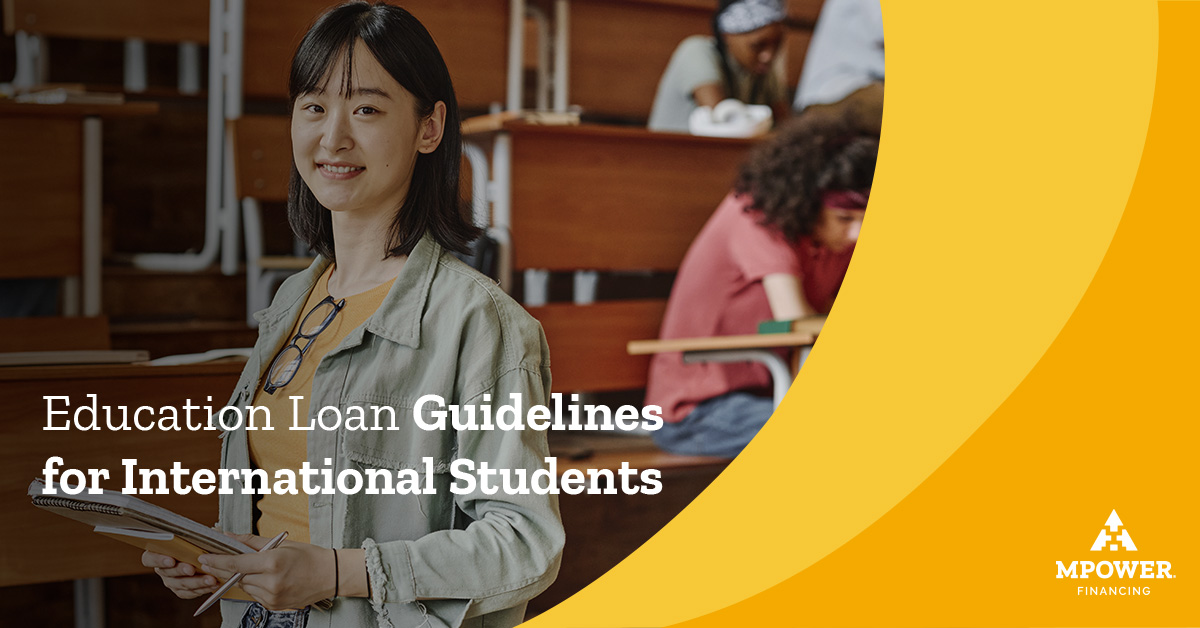 bank of america education loan for international students