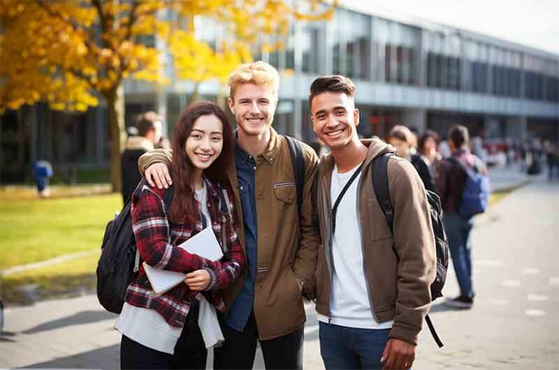 girl-two-guys-outside-school